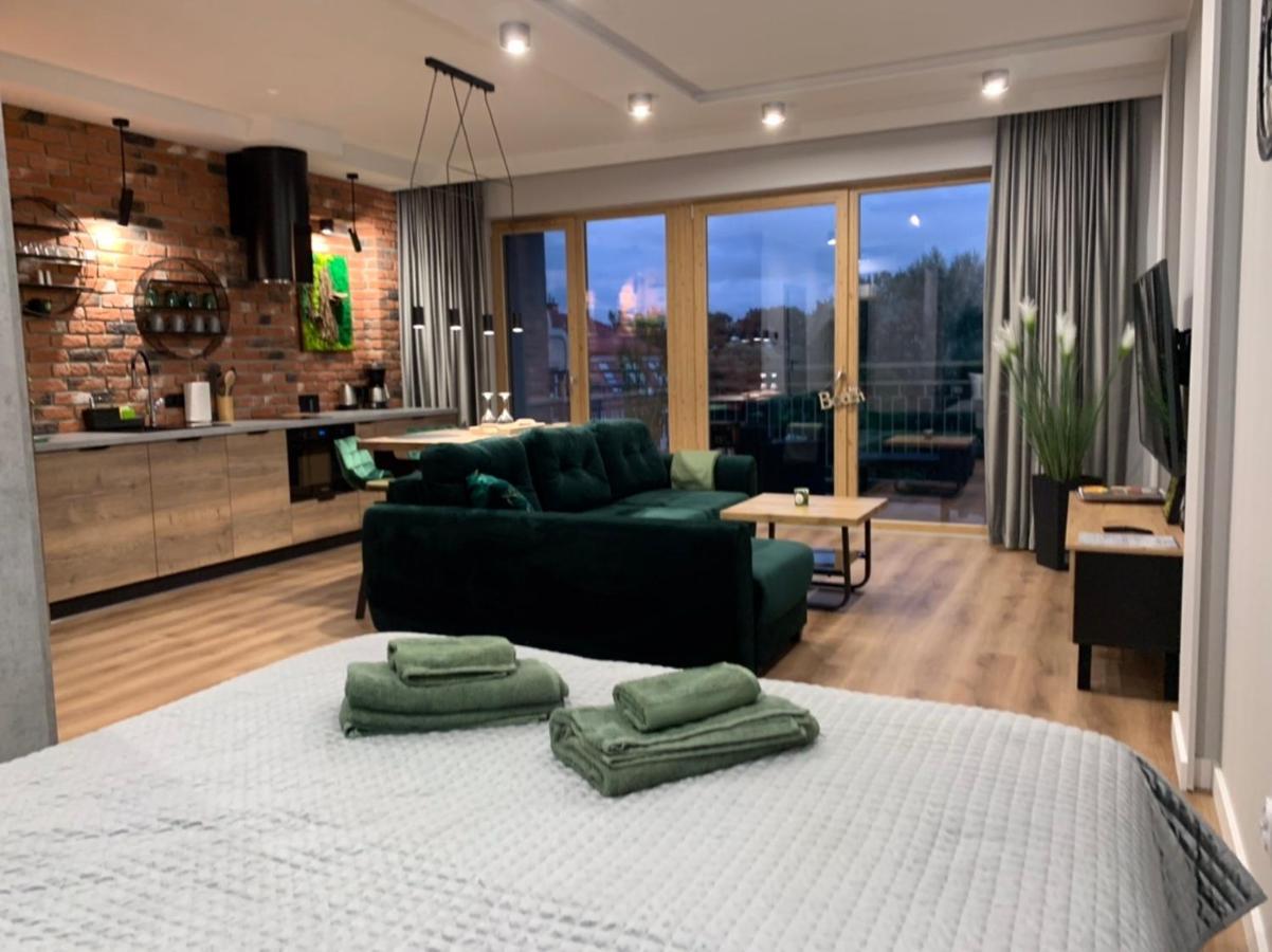Marina Green Loft-Apartament Przy Promenadzie Ełk Esterno foto